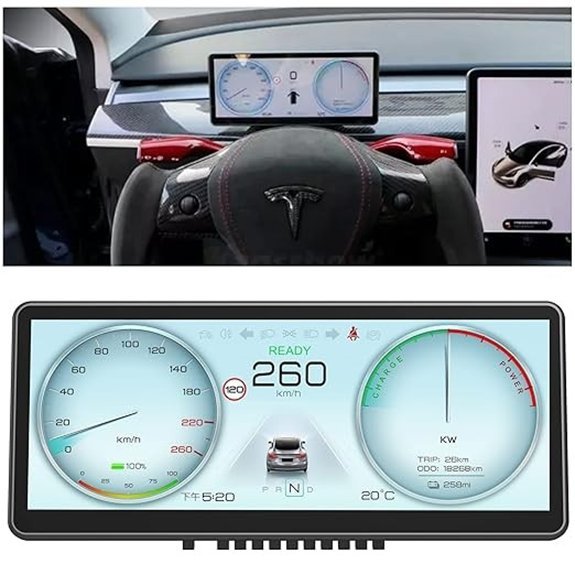 Tesla Head Up Display for Model Y/3 (9 Inch)