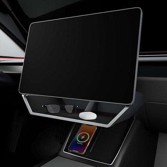 Upgrade Under Screen Storage Organizer for Tesla Model Y/3