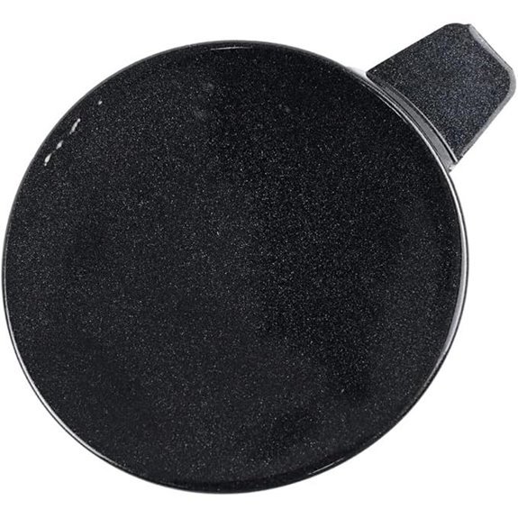 Tesla Model Y Front Bumper Tow Hook Cover (Black)