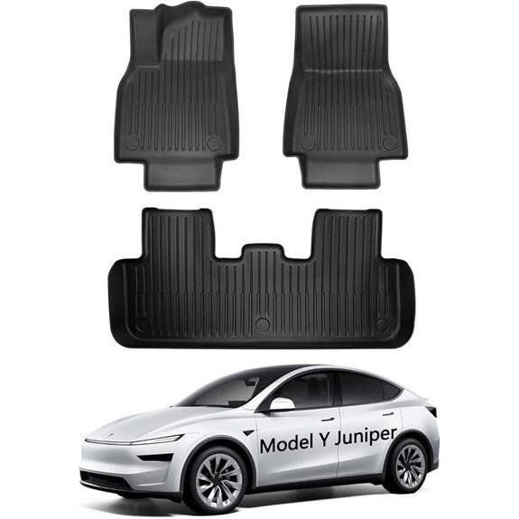 3PCS All Weather Floor Mats for Tesla Model Y