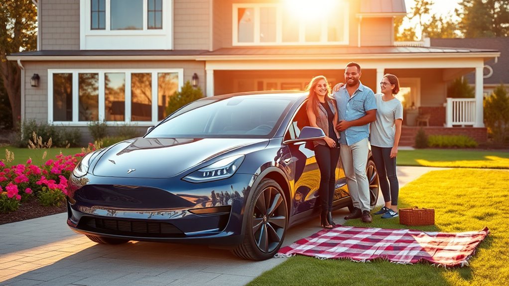 Best Teslas for 2026 Families of Four to Consider