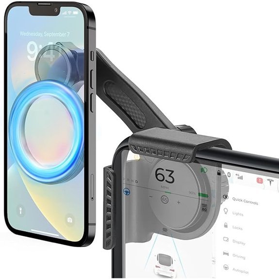 Tesla Magnetic Phone Mount for Model 3/Y/Cybertruck