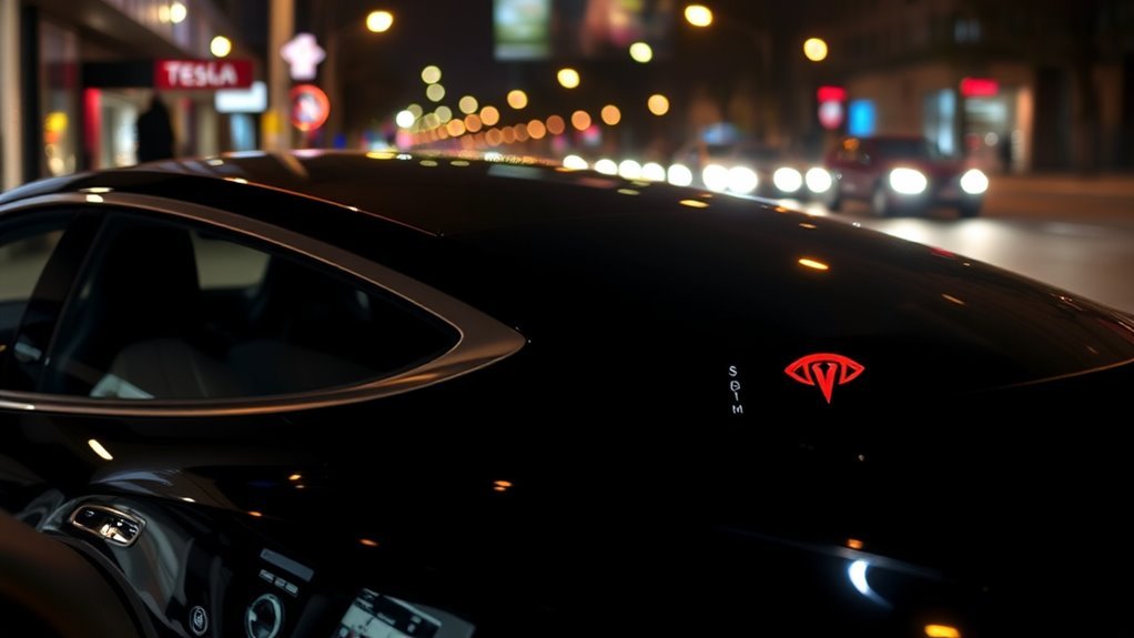 tesla s advanced security system