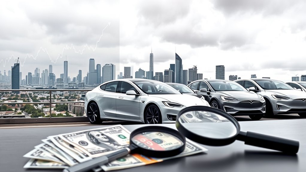 tesla s growth versus competitors