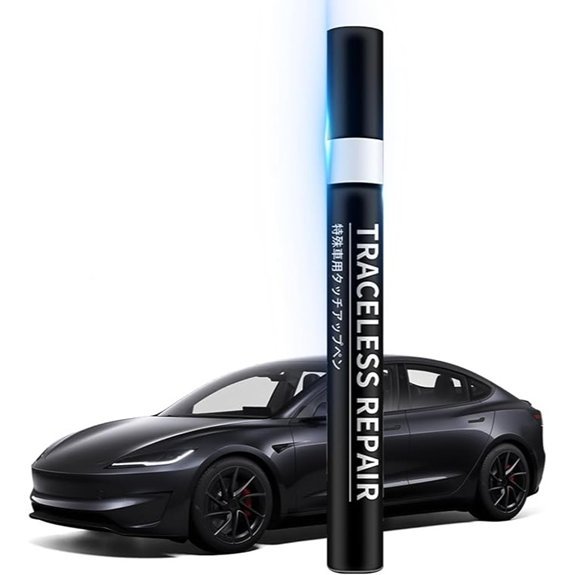 Touch Up Paint Pen for Tesla Vehicles (Solid Black)