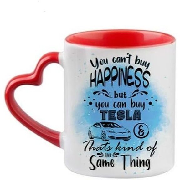 Tesla Themed Funny Ceramic Mug (11 oz/15 oz)