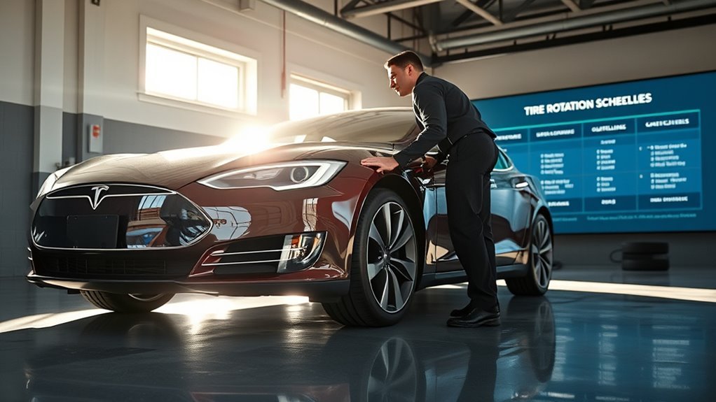 tesla tire rotation guidelines