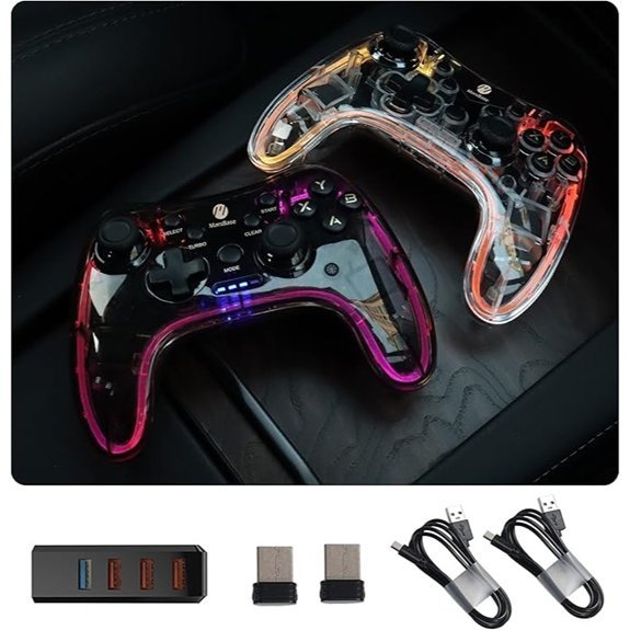 Set of 2 Wireless Game Controllers for Tesla