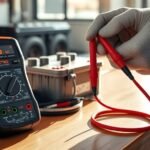 testing car battery voltage