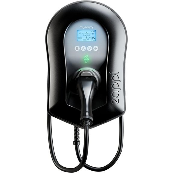 Zappi EV Charger - Tethered - Black