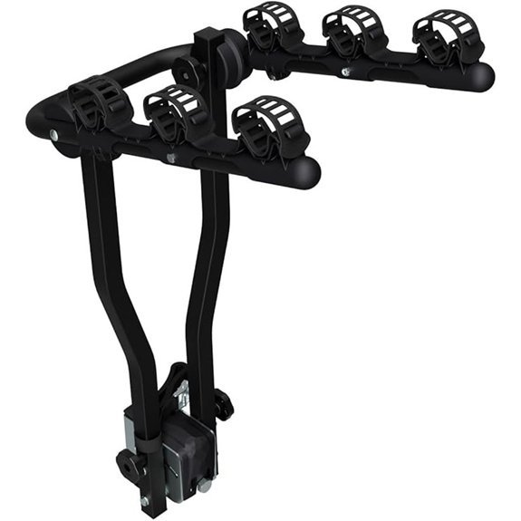 Peruzzo Arezzo Tow Ball Cycle Carrier Black 3 Bikes