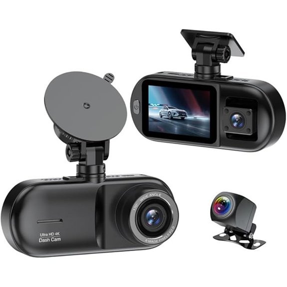 XRC TECH 3 Channel Dash Cam with GPS Tracker