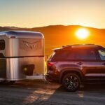 top horse trailer towing cars