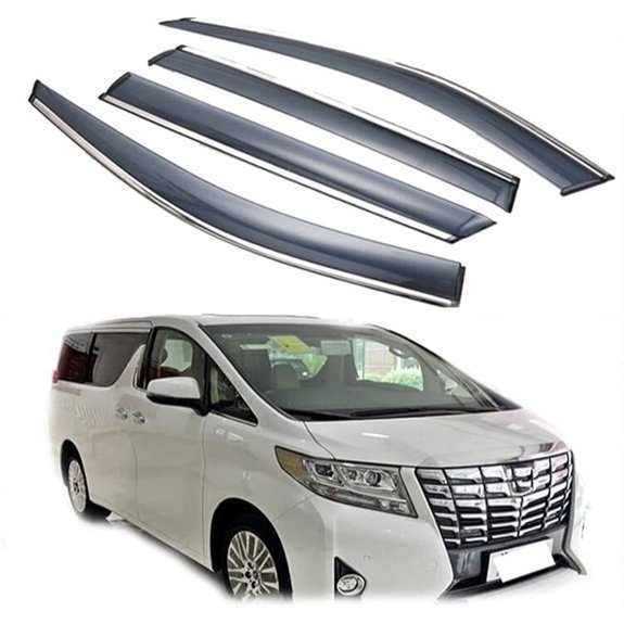 Toyota Alphard/Vellfire Car Window Visors (2015-2018)