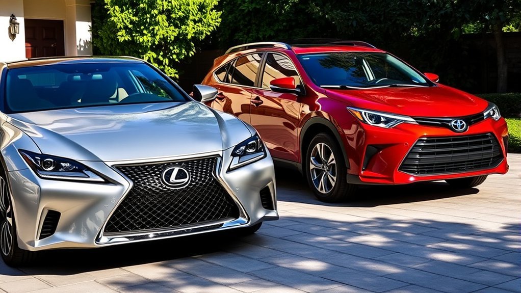toyota and lexus comparison