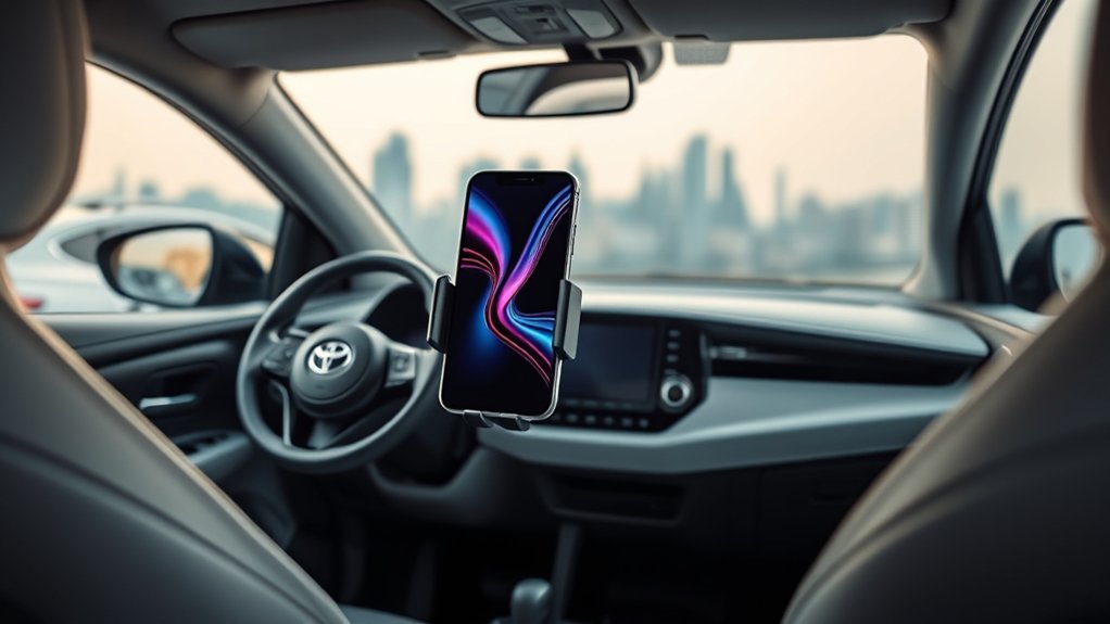 toyota aygo phone holders