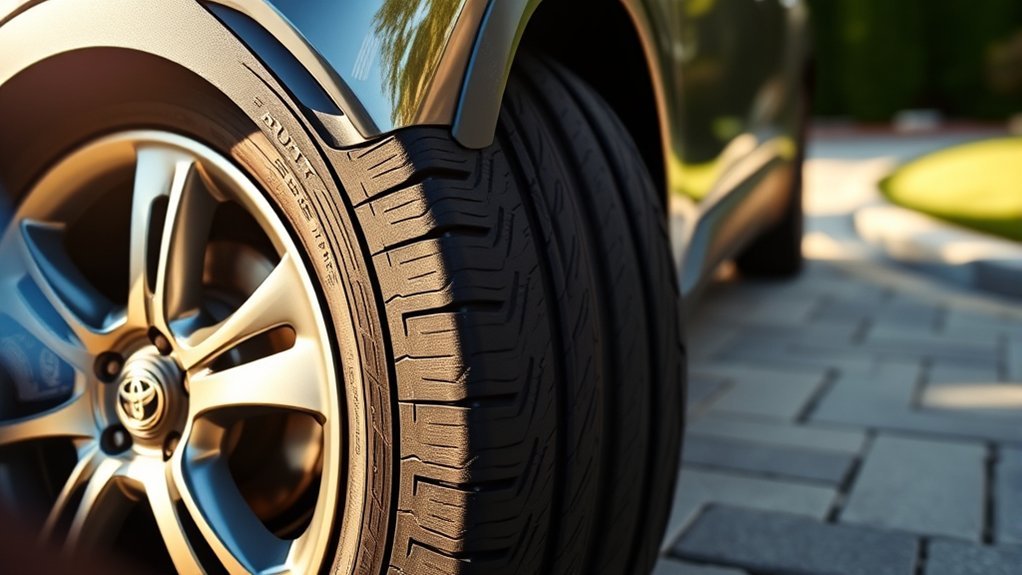 toyota c hr hybrid tyre pressure