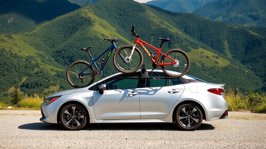 toyota corolla bike racks