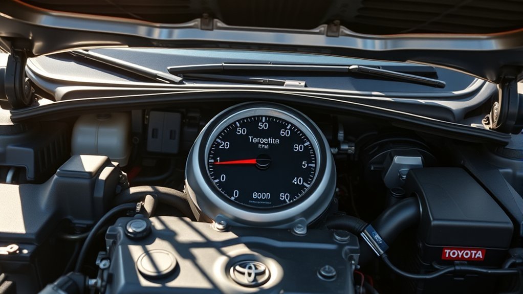 toyota corolla idle rpm