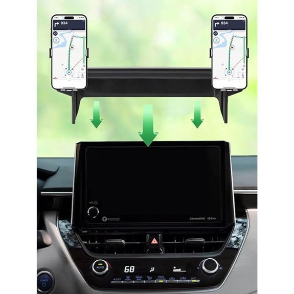 Martoffes™ Dual Phone Holder for Toyota Corolla 2020-2024