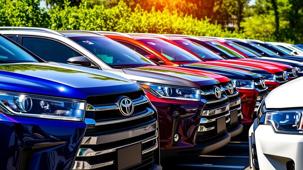 toyota highlander exterior colors