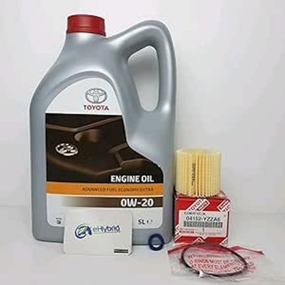 Toyota Genuine Service Kit 0W20 5 Litre Hybrid Engine Oil 04152-YZZA6