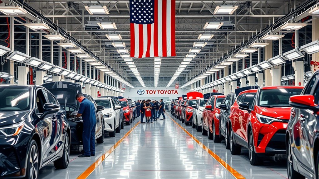 toyota manufacturing in america