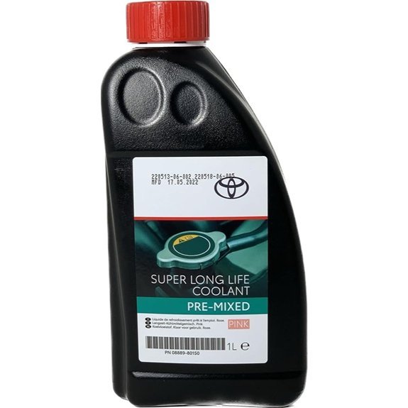 Genuine Toyota Pink Coolant Antifreeze 1 Litre Pre Mixed 08889-80150