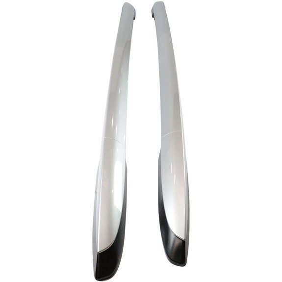 Toyota Genuine RAV4 Roof Cross Bar Rack Rails Chrome 2012-6340142080B1