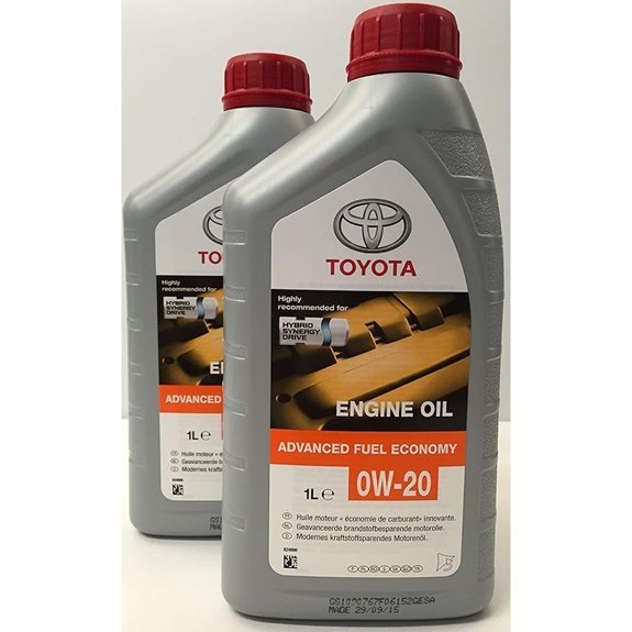 Toyota Original Synthetic Engine Oil 0W-20 Hybrid Engines 2 Litres Pack