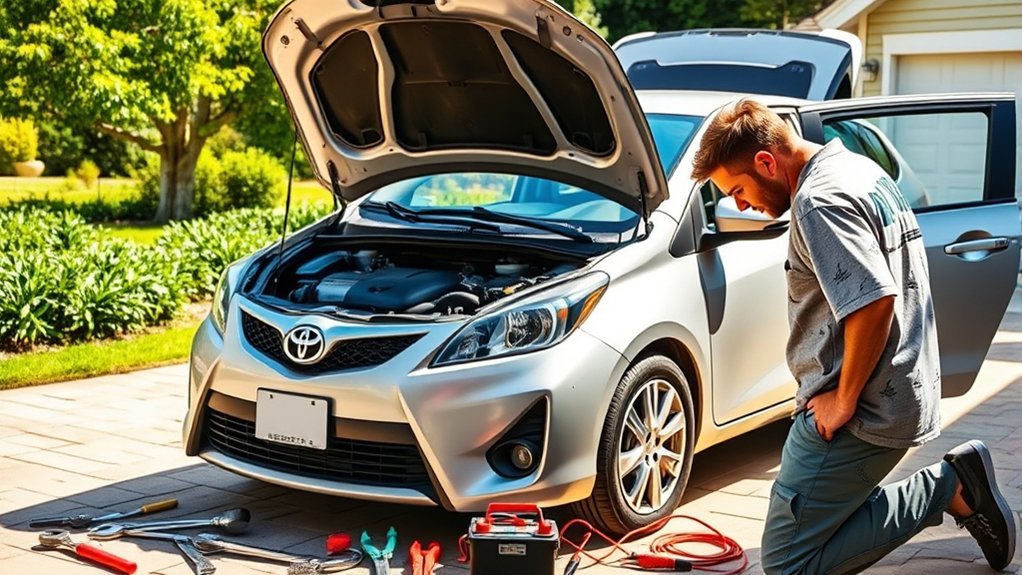 toyota vitz starting problems solutions