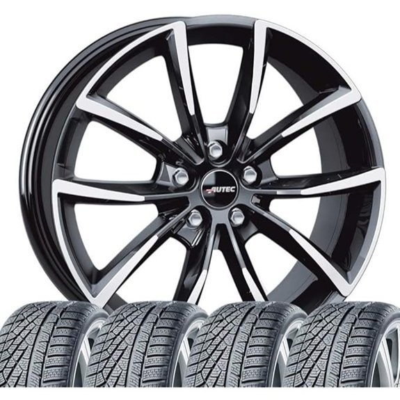 Astana Winter Complete Wheels 7x17 ET50 for Toyota