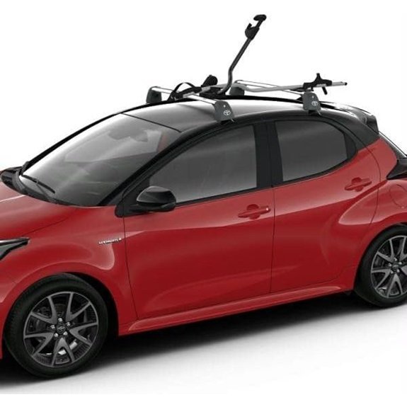 Genuine Toyota Yaris Roof Rack Cross Bars Bike Holder 2012-2018 PW30800007