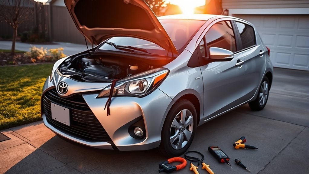 toyota yaris starting issues