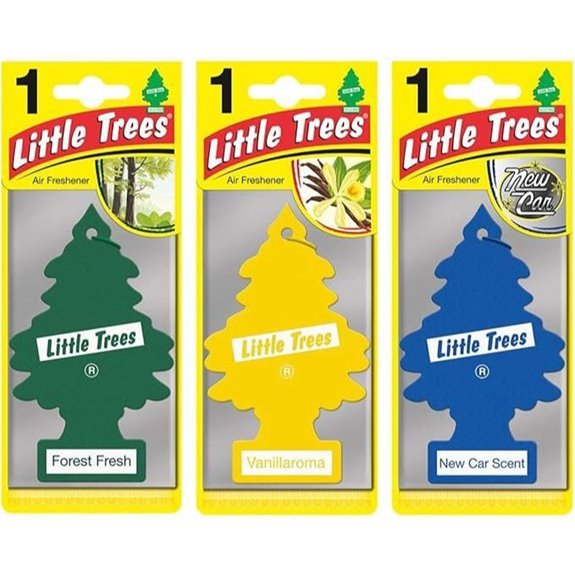 Little Trees Air Freshener Traditional Fragrances (Pack of 3)