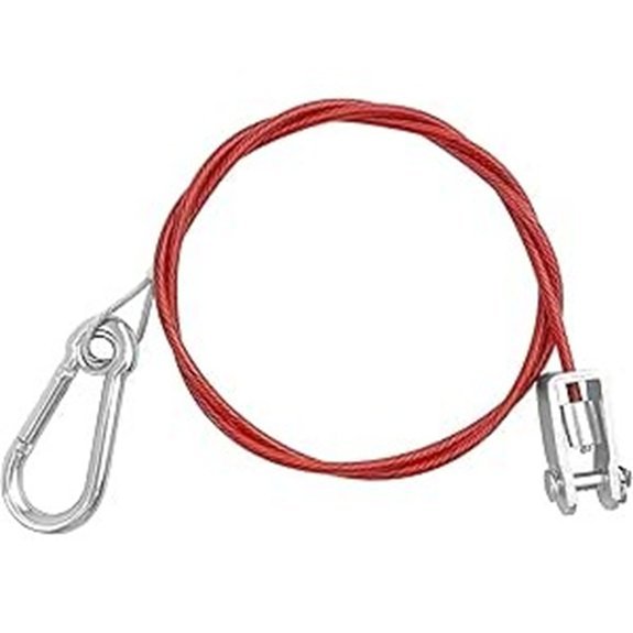 BlingKingdom 1 Metre Trailer Breakaway Safety Cable