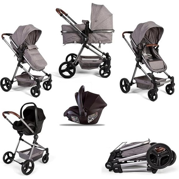 Red Kite Push Me Savanna Travel System with Car Seat