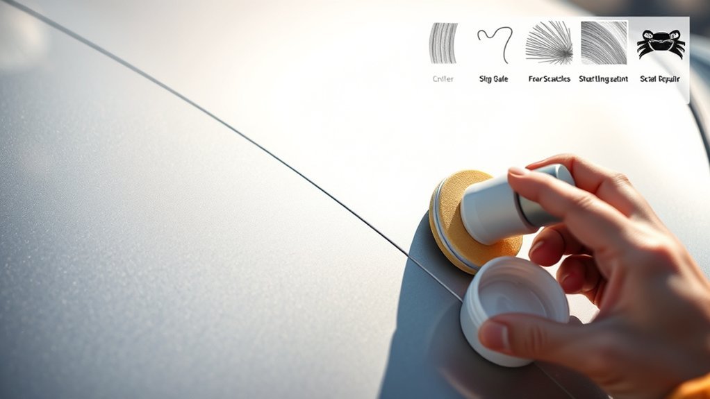 types of car scratches