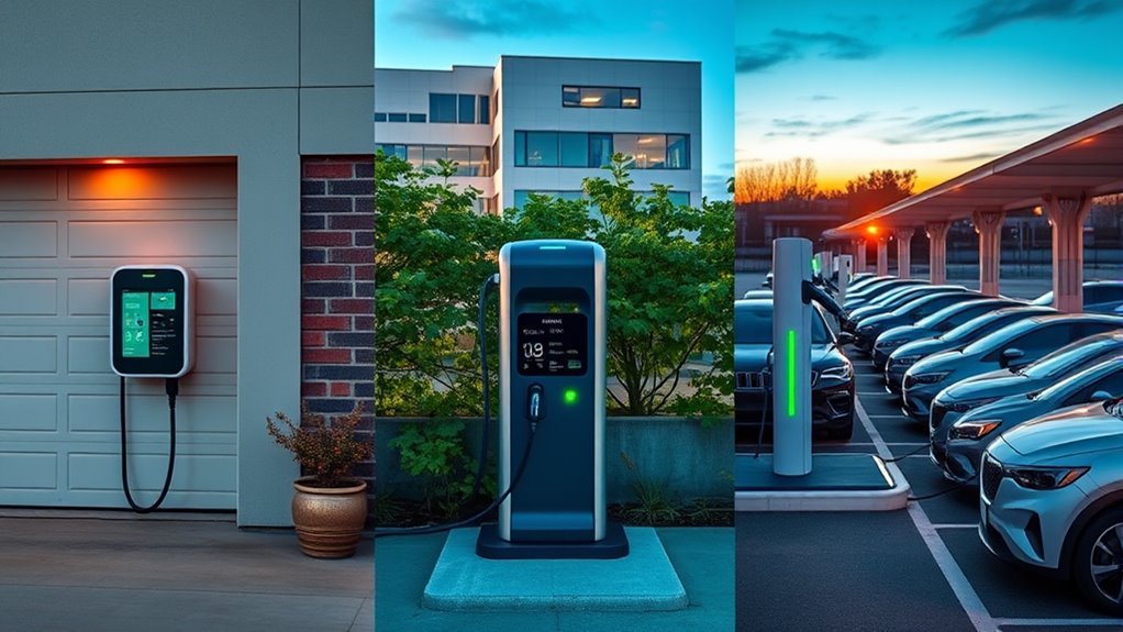 types of ev chargers