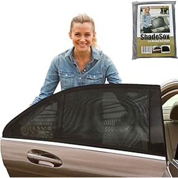 Universal Car Side Window Baby Sun Shade (2pc)
