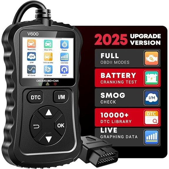 OBD2 Scanner Car Code Reader for All Vehicles