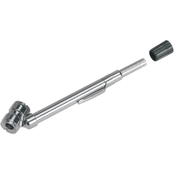 Sealey Tstpg8 Universal Deluxe Tyre Pressure Gauge With Pocket Clip 6-50Psi