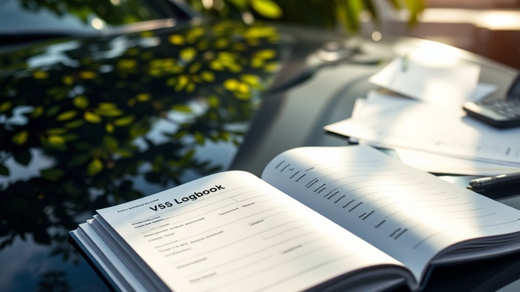 v5c logbook essential for taxation