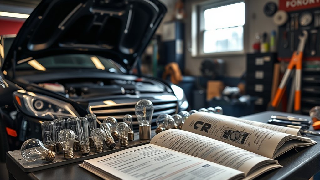 vehicle bulb identification guide