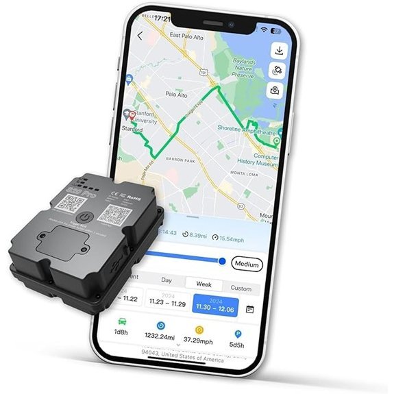 4G GPS Tracker for Vehicles with Anti-Theft Alarm