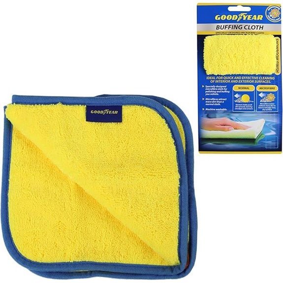 Goodyear Microfibre Buffing Cloth for Vehicle Polishing