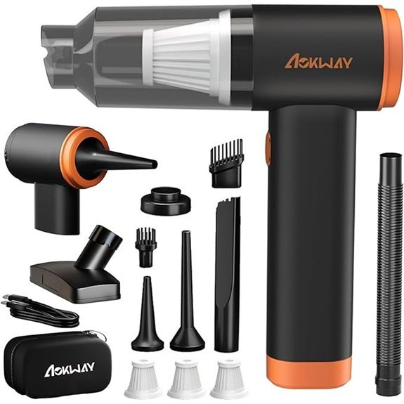 Aokway Portable 4-in-1 Wireless Vacuum Cleaner