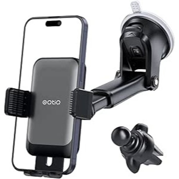 OQTIQ 3-in-1 Suction Cup Phone Holder