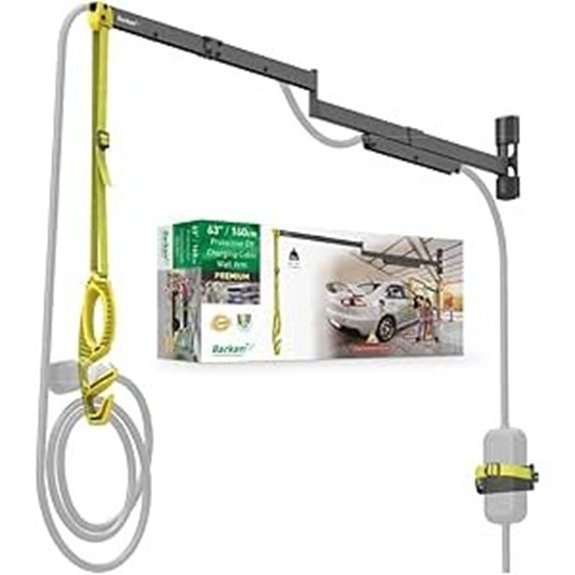 Barkan Wall Arm for Electric Car Charger Cable