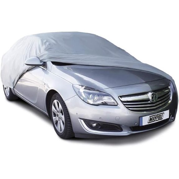 Maypole Breathable Full Cover for Large Cars Water Resistant Grey